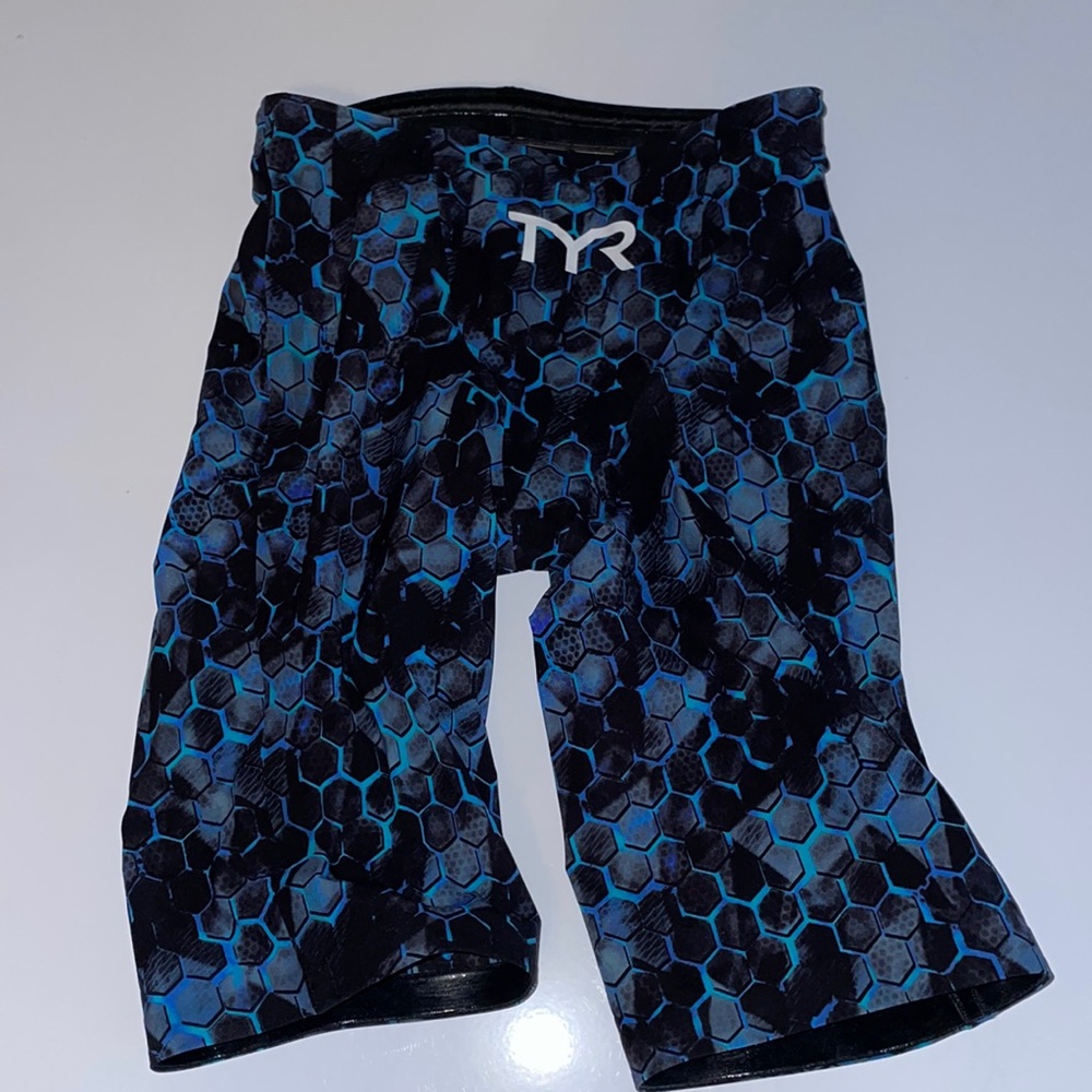 TYR Supernova Avictor HIGH WAISTED Men’s Tech Suit - Blue